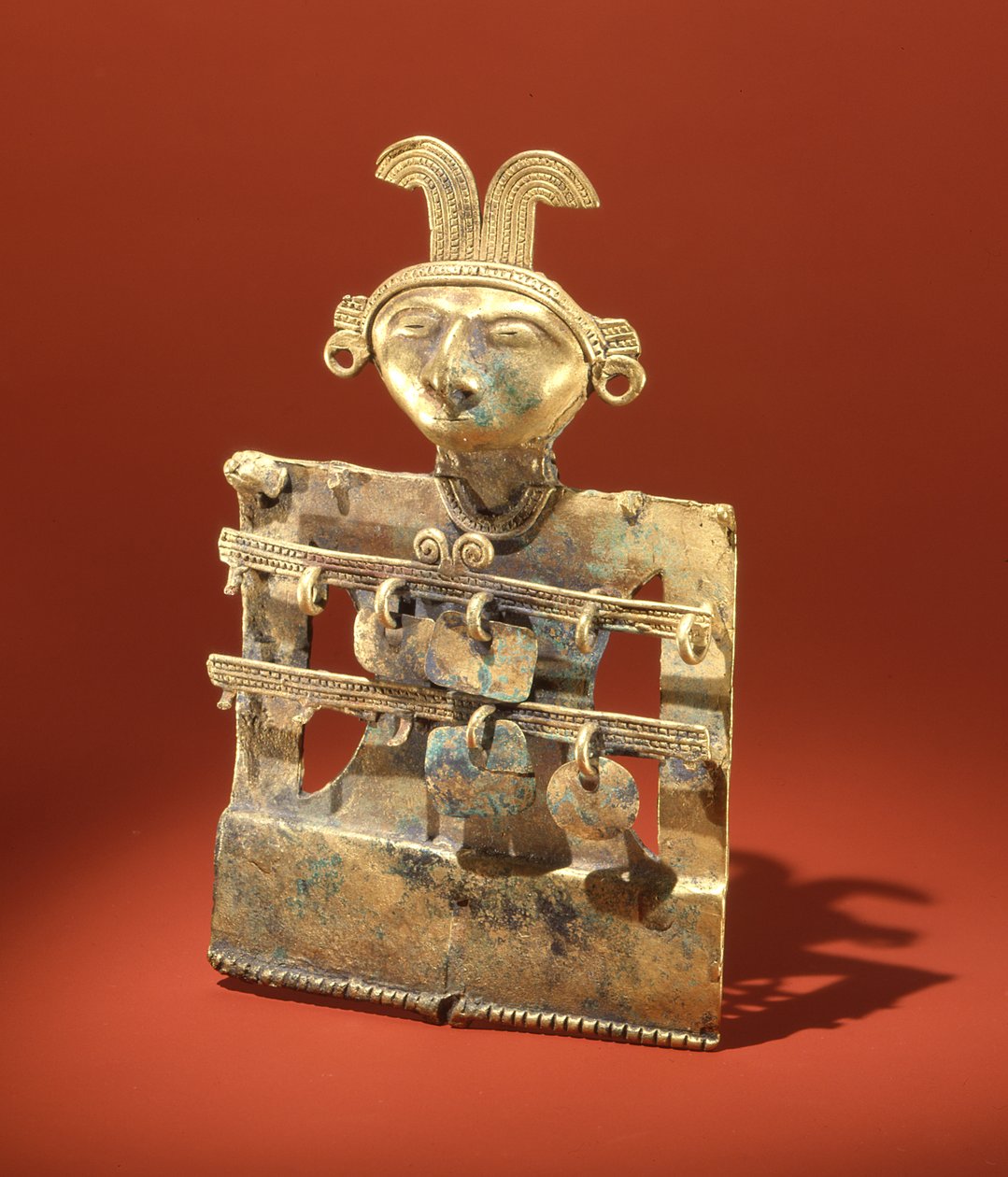 Pektoral, Quimbaya (altın) by Pre Columbian Pre Columbian