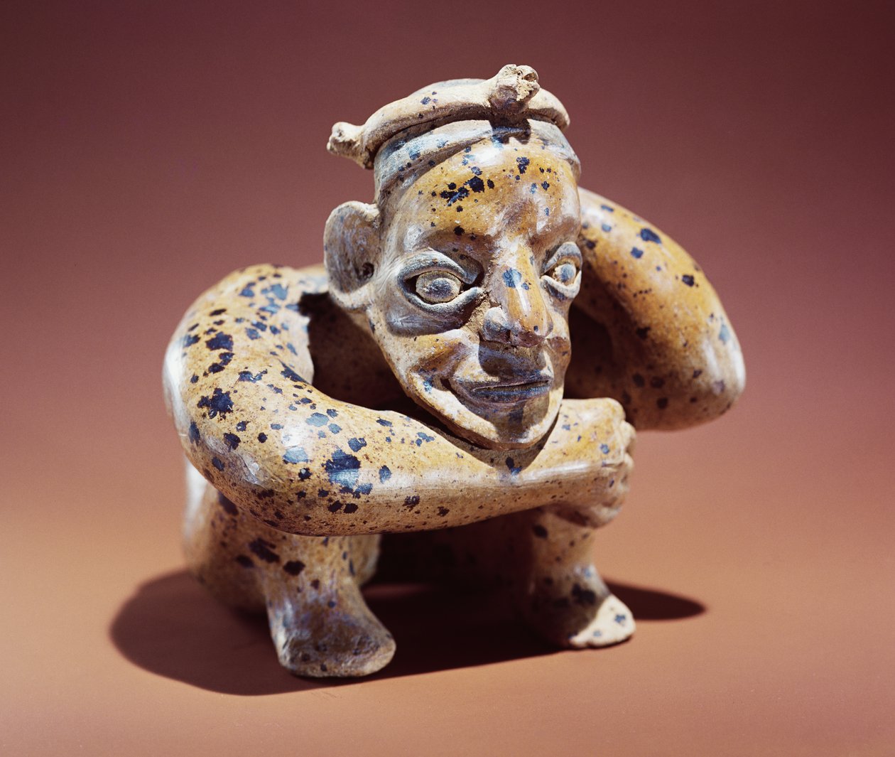 Oturan figür, Jalisco Kültürü (seramik) by Pre Columbian Pre Columbian