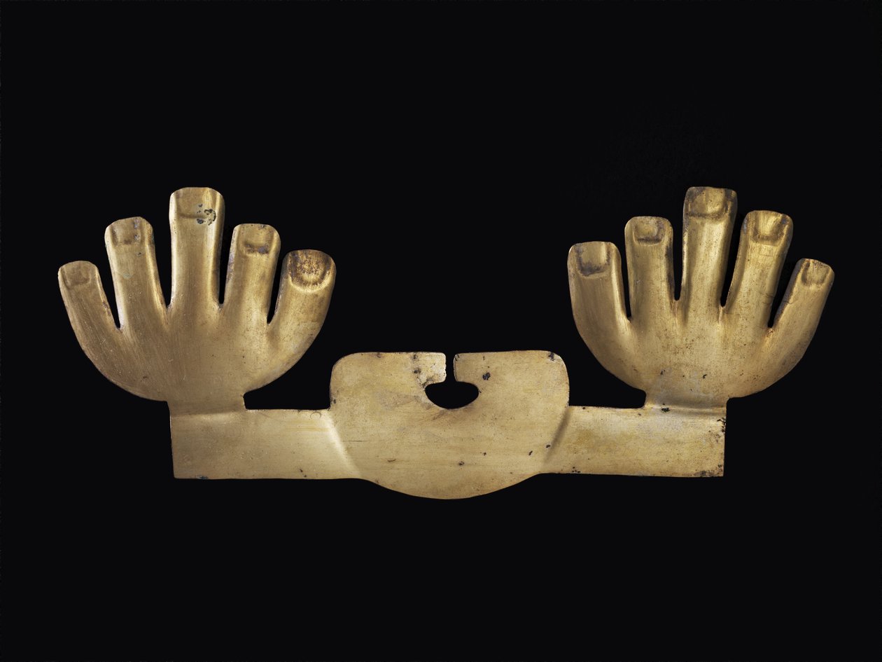 Ellerle Burun Süsü, muhtemelen Moche by Pre Columbian Pre Columbian