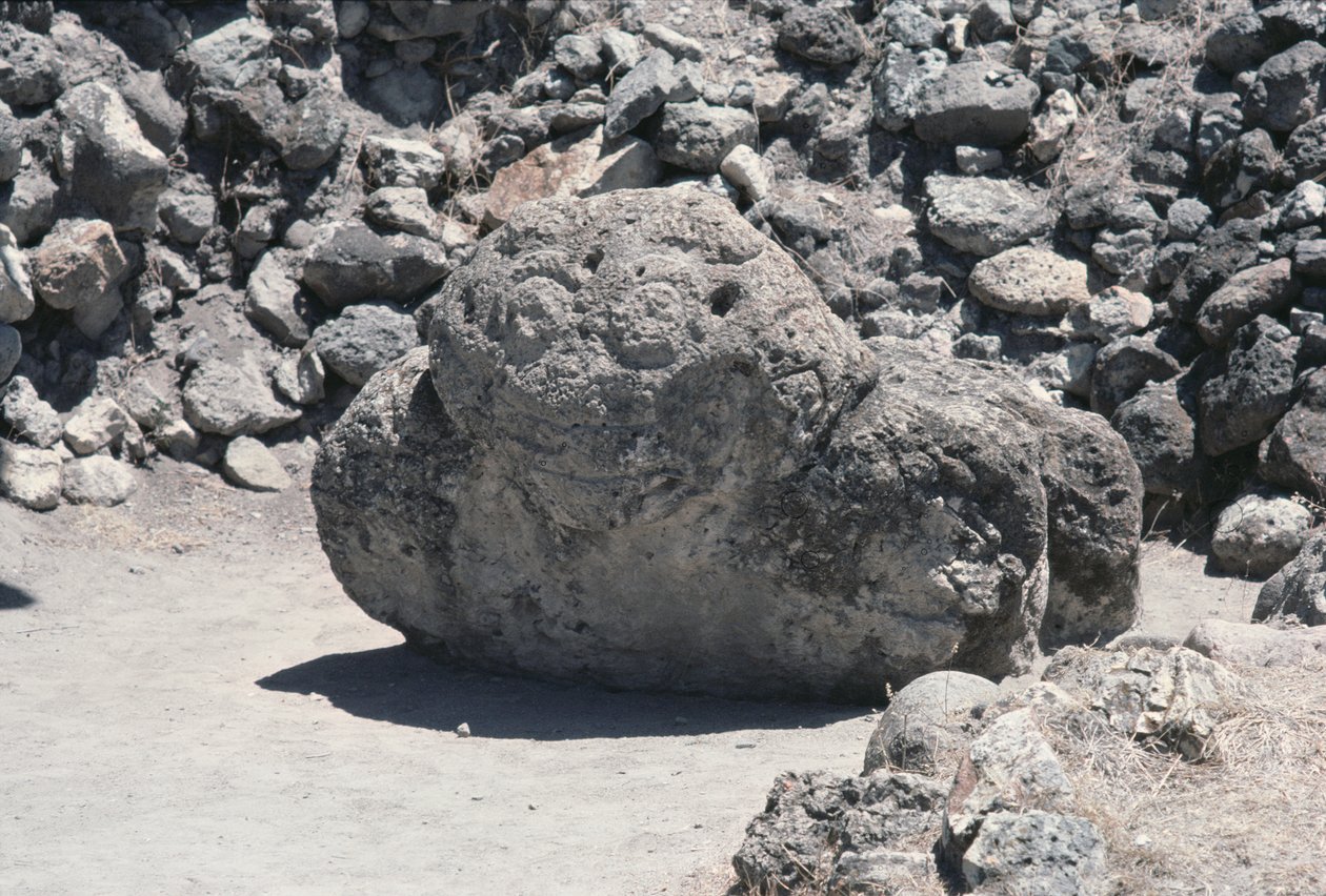 Yüz oymacılığı, Geç Post-Klasik Dönem by Pre Columbian