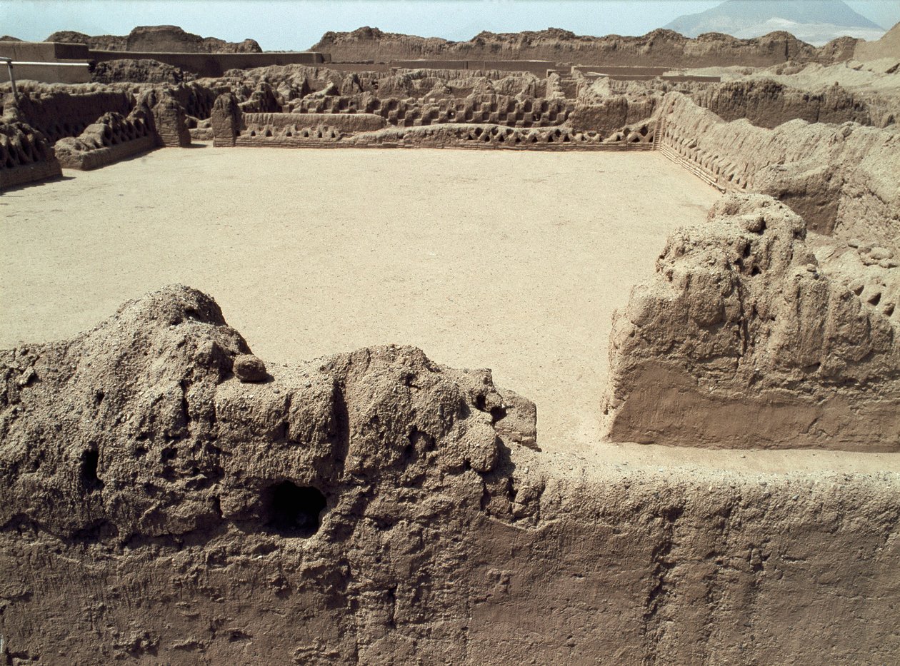 Chimu kültürü: Kolomb öncesi Chanchan kentinin görünümü, MS 850-1470 by Pre-Columbian Pre-Columbian