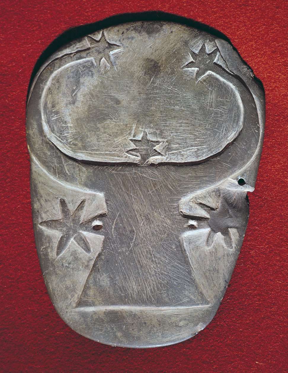 Boğa başı paleti (şist) by Predynastic Period Egyptian