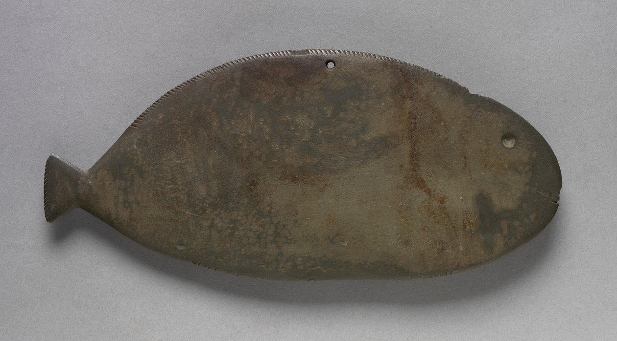 Balık Şeklinde Palet, MÖ 3500-2950 dolayları (graywacke) by Predynastic Period Egyptian
