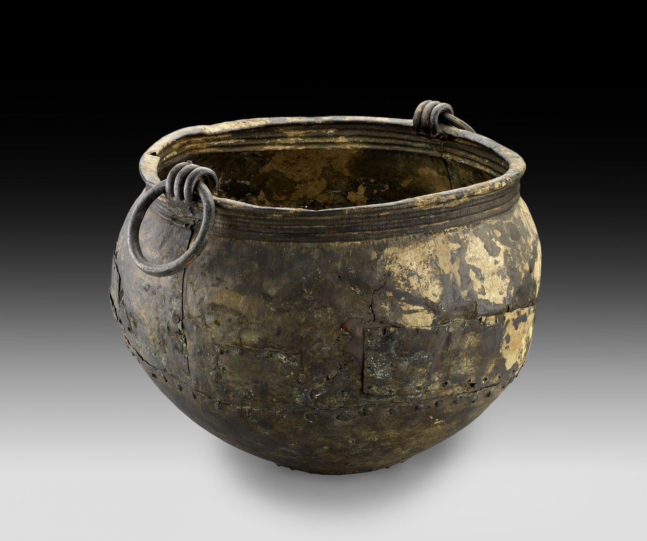 Kazan, Shipton'dan Cherwell, Oxfordshire, MÖ 7. yy (bronz levha) by Prehistoric