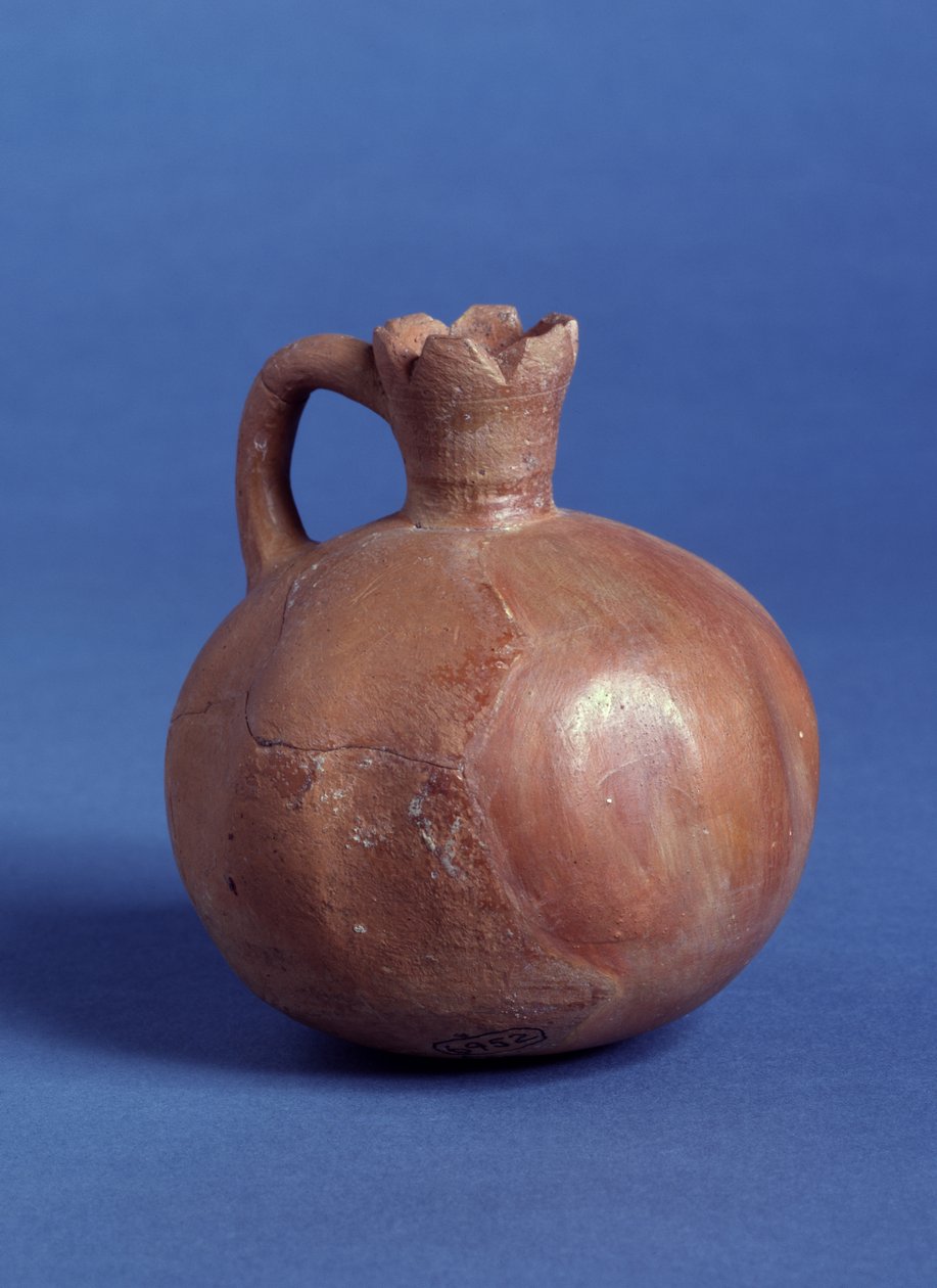 Nar şeklinde küçük testi, Kudüs (sırlı çanak çömlek) by Prehistoric