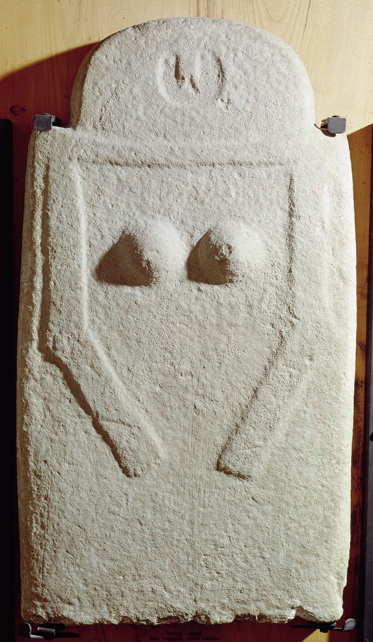 Heykel Menhir, c.1800-750 M.Ö. by Prehistoric