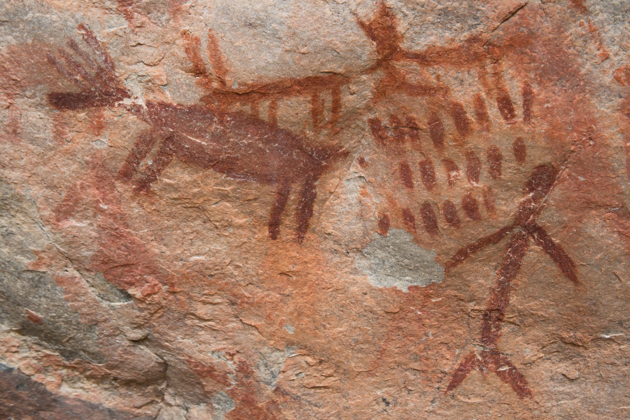Mağara resmi, Somon-Challis Ulusal Ormanı (fotoğraf) by Prehistoric Prehistoric