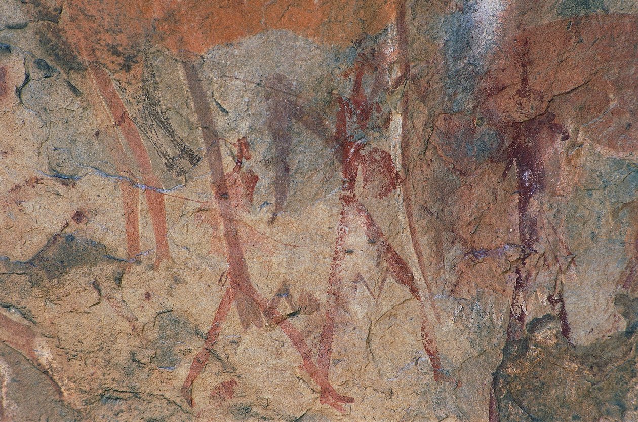 İnsan Figürleri (mağara resmi) by Prehistoric Prehistoric