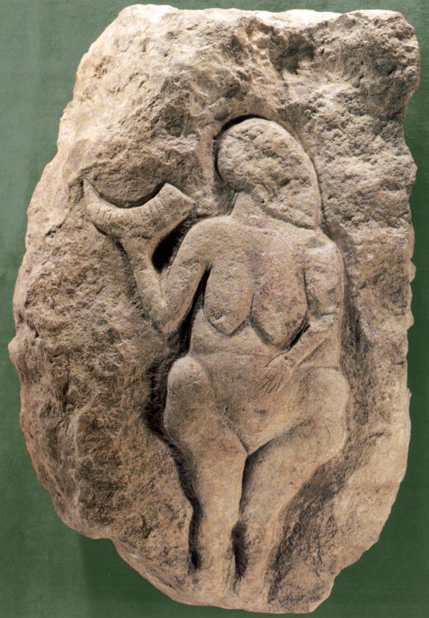 Venüs de Laussel namı diğer Venüs#39;ün boynuzu var by Prehistoric Prehistoric