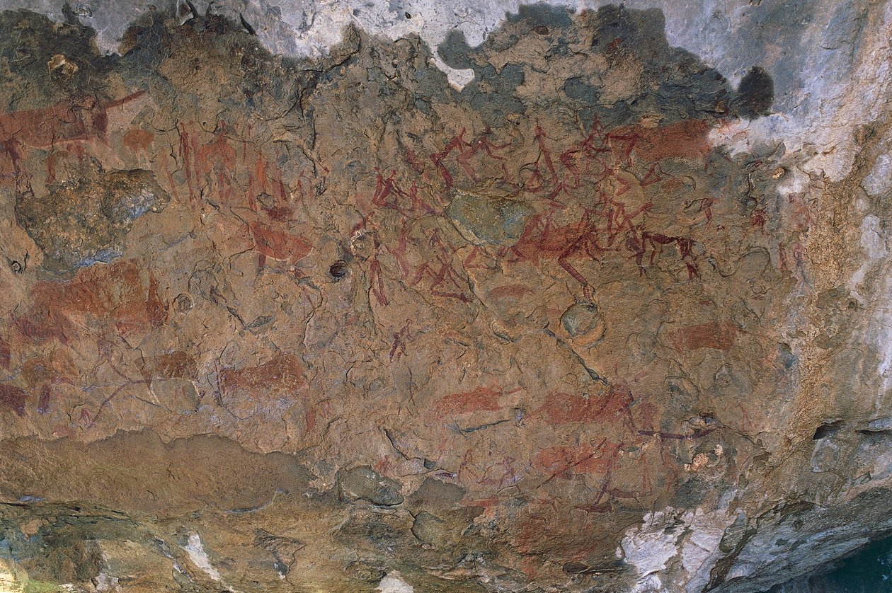 Vahşi hayvanlar (mağara resmi) by Prehistoric Prehistoric