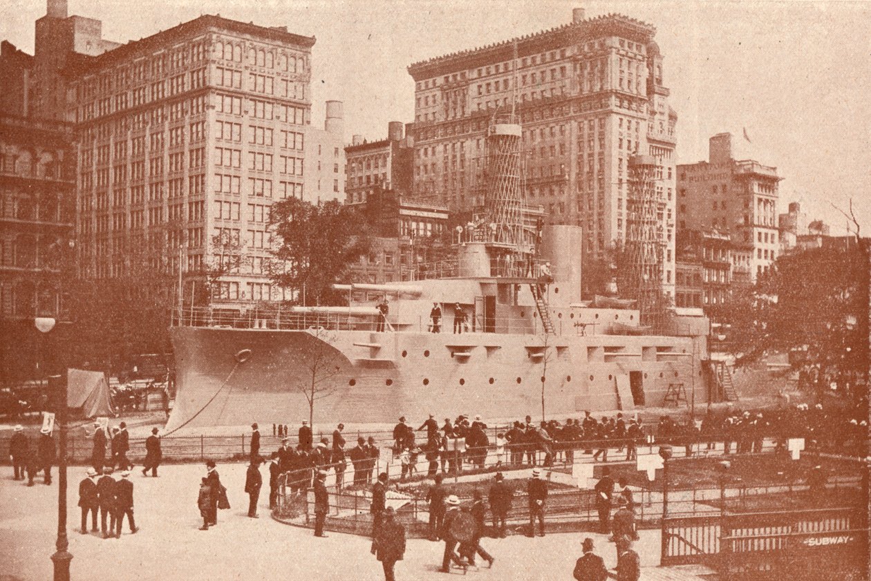 Birleşik Devletler Donanması için askere alma, c1917 1919 by Press Illustrating Service