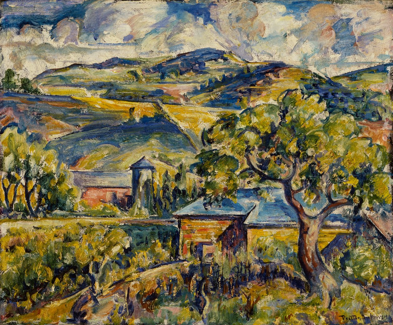 Maine Manzarası, c.1917-21 by William Preston Dickinson