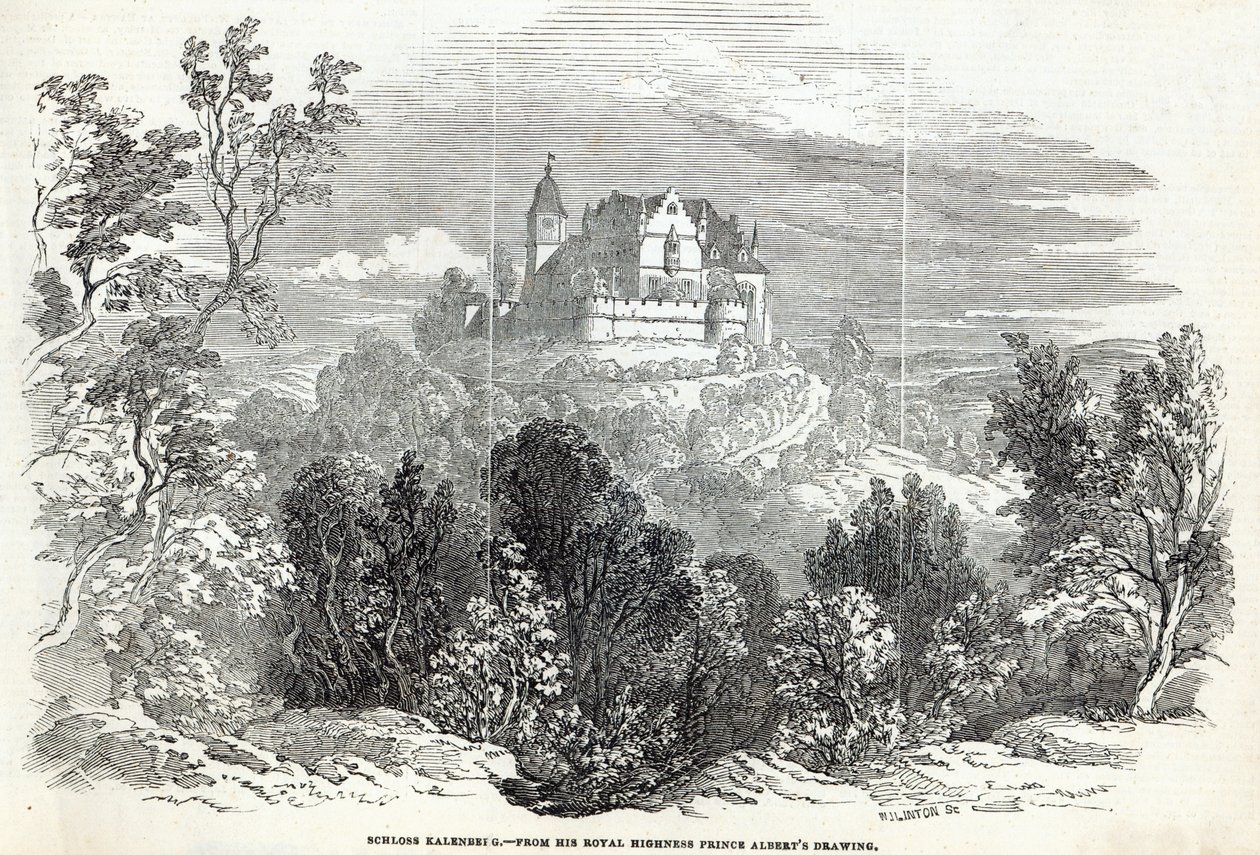 Schloss Kalenberg, W.J. Linton tarafından 