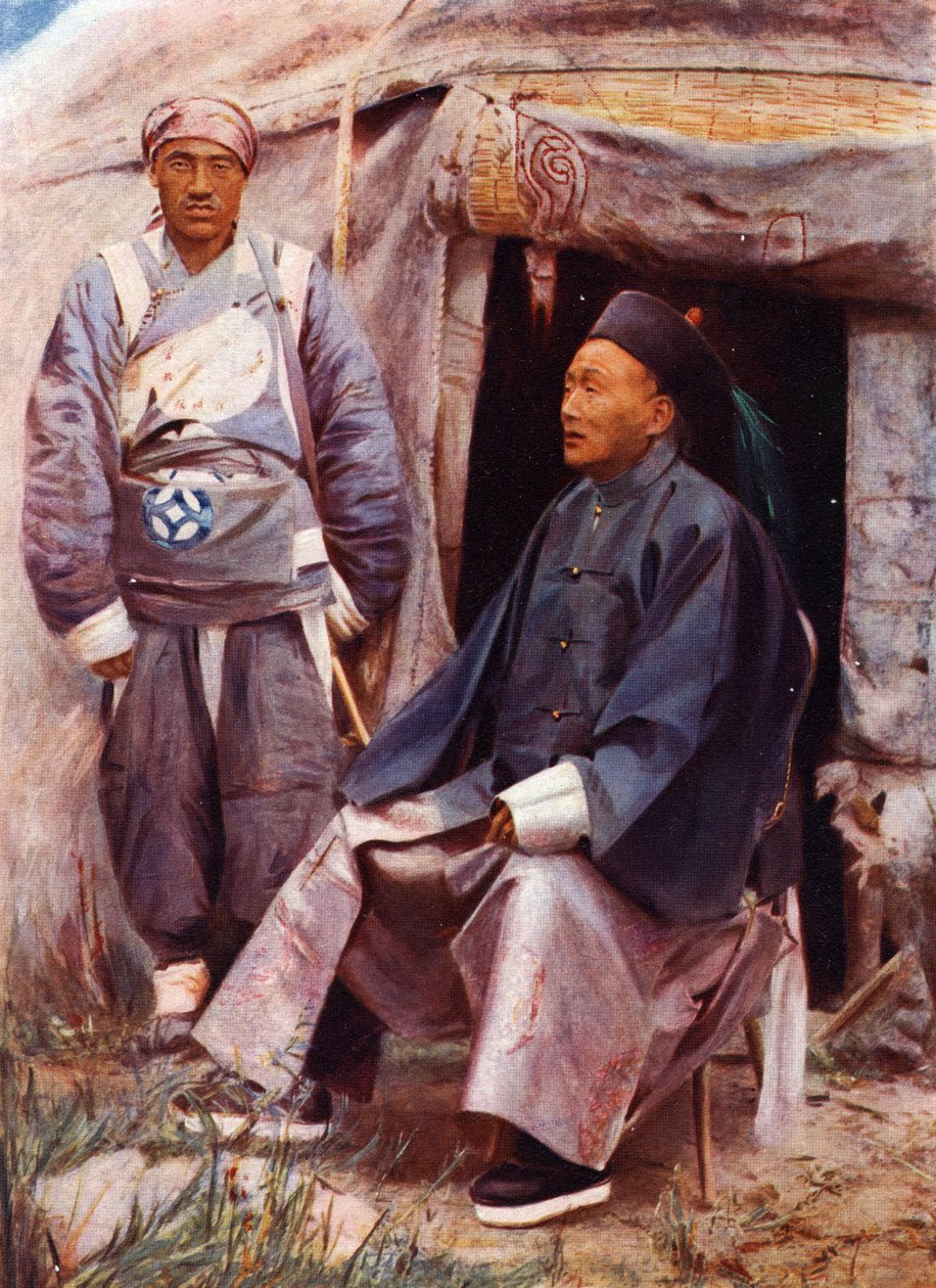 Kaşgarlı Taotay, c.1910 by Prince Alexandre Gagarine