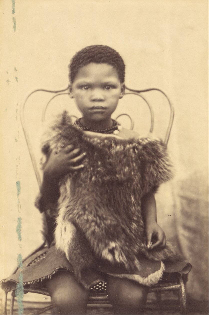 Betty, Hottentot kızı, 9 yaşında. by Napoleon Bonaparte