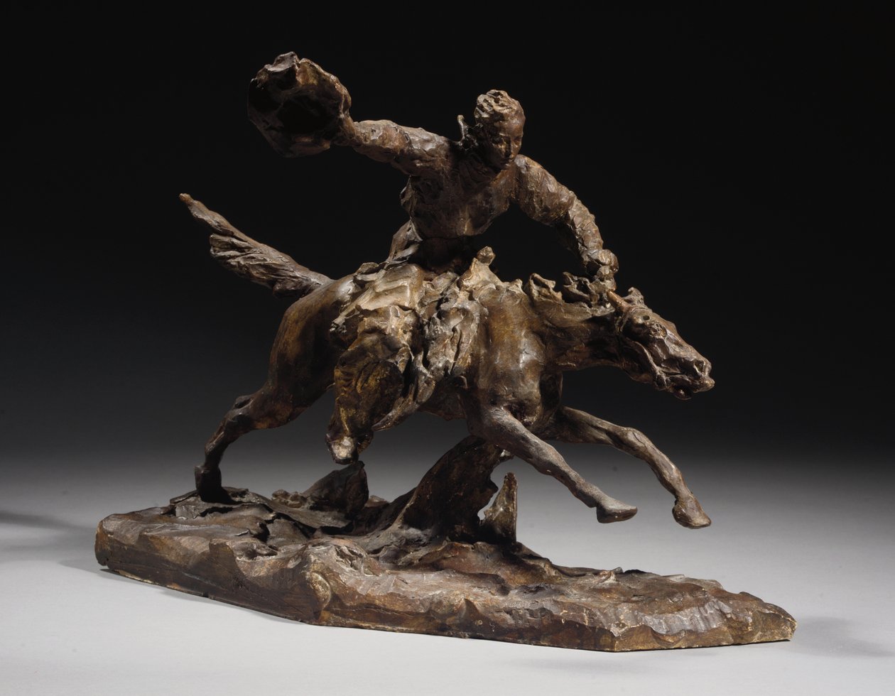 Süvari (alçı) by Prince Paul Petrovic Troubetzkoy