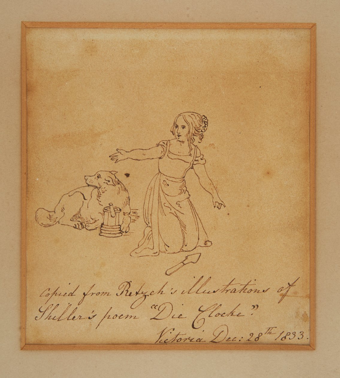 Prenses Victoria tarafından eskiz by Princess Royal (1840 1901) Victoria
