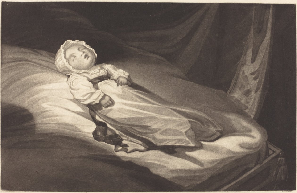 Uyuyan Bebek by Probably British 19th Century