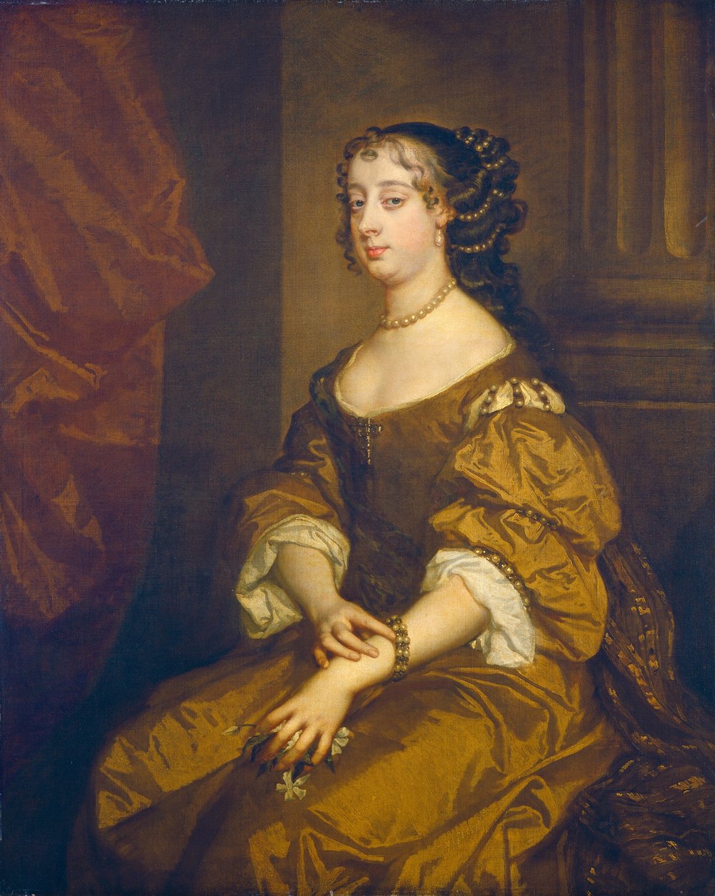 Barbara Villiers, Cleveland Düşesi by Probably chiefly studio of Sir Peter Lely
