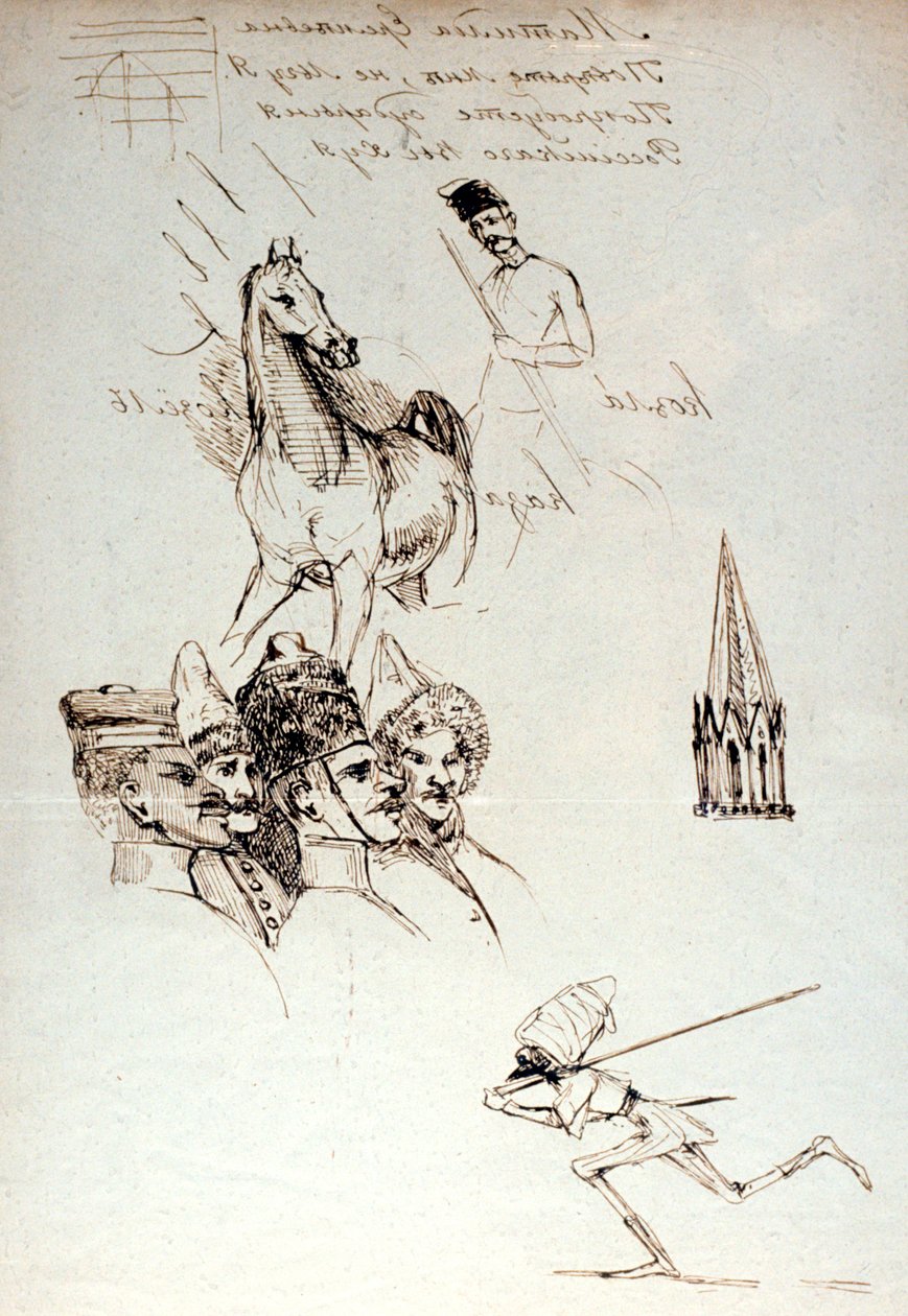 Rusların Çalışması, c1823-1870 by Prosper Merimee