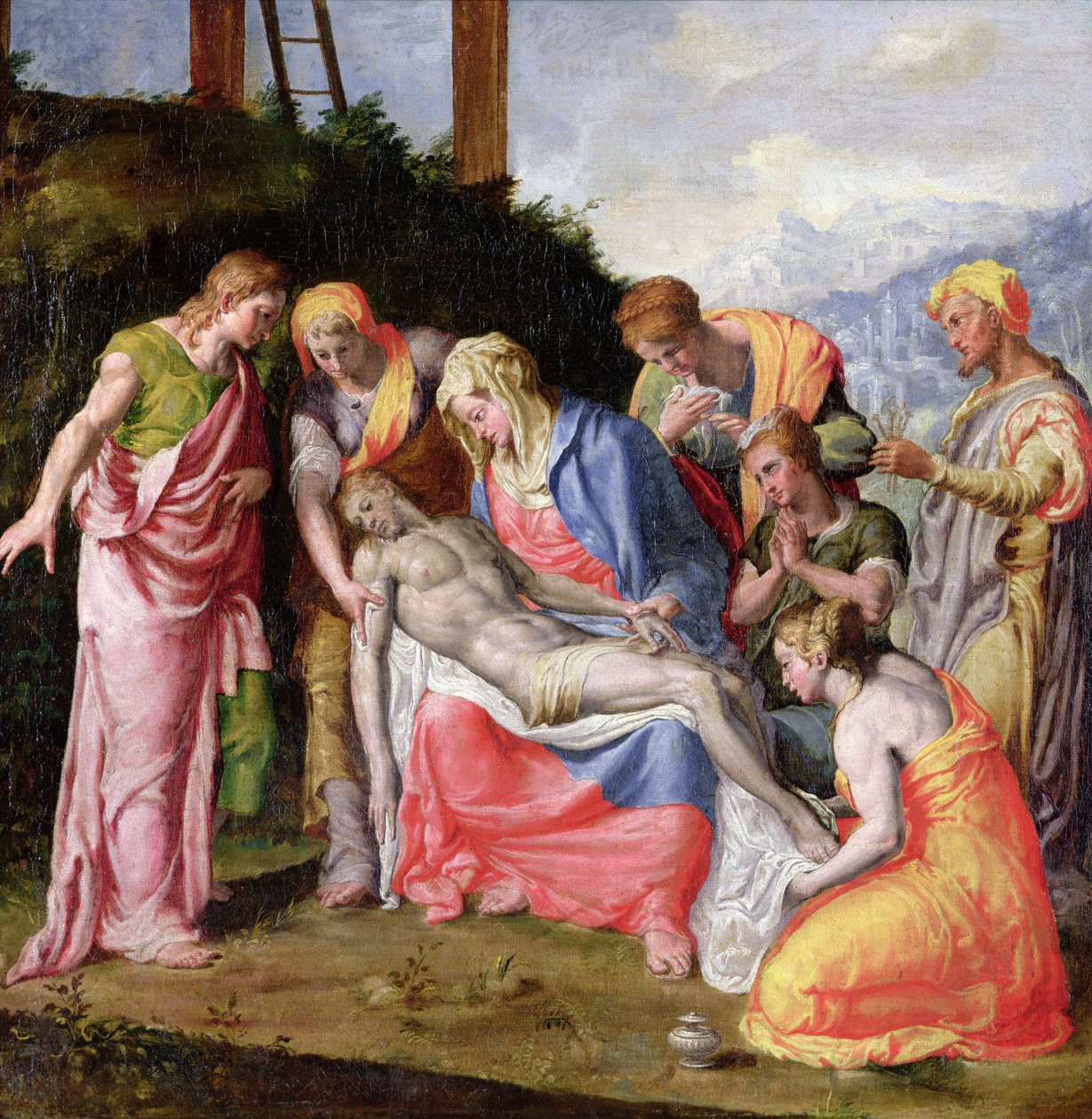 Meryemana resmi by Prospero Fontana