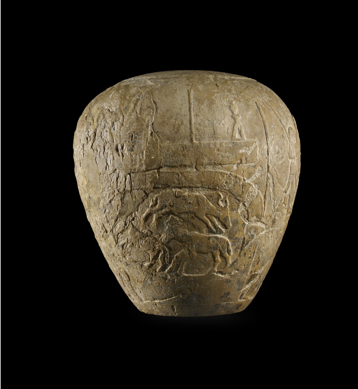 Narmer Usturası (kireçtaşı) by Protodynastic Period Egyptian