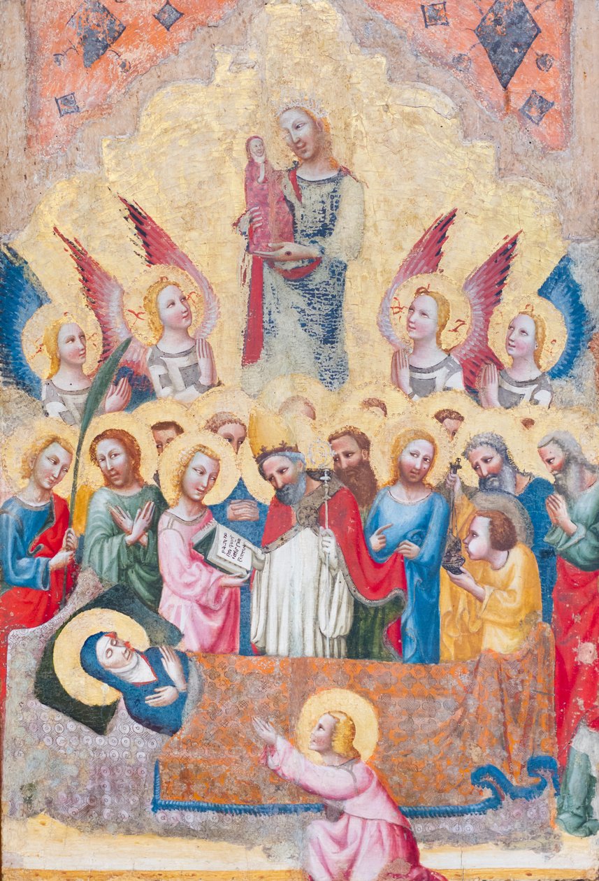 Bakire'nin Ölümü by Pseudo Jacopino di Francesco