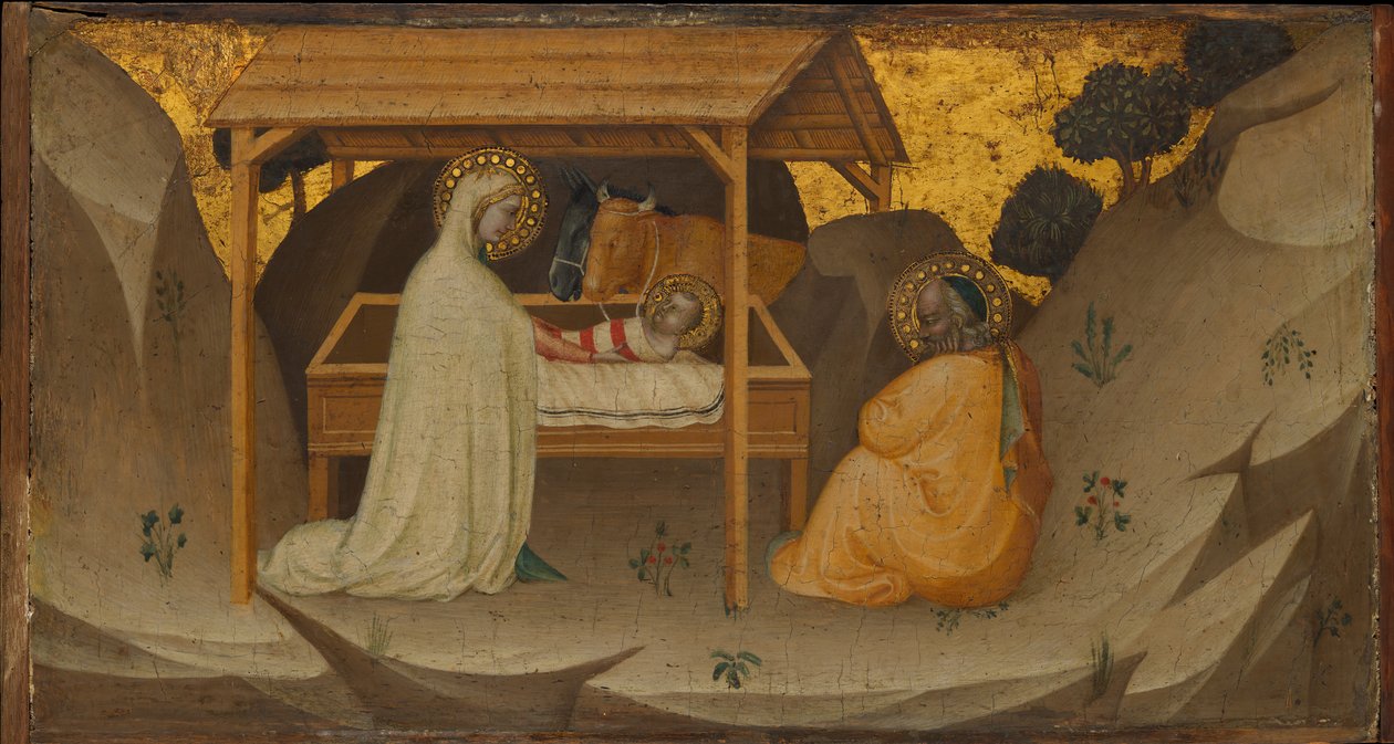 Doğuş, ca. 1350. by Puccio di Simone