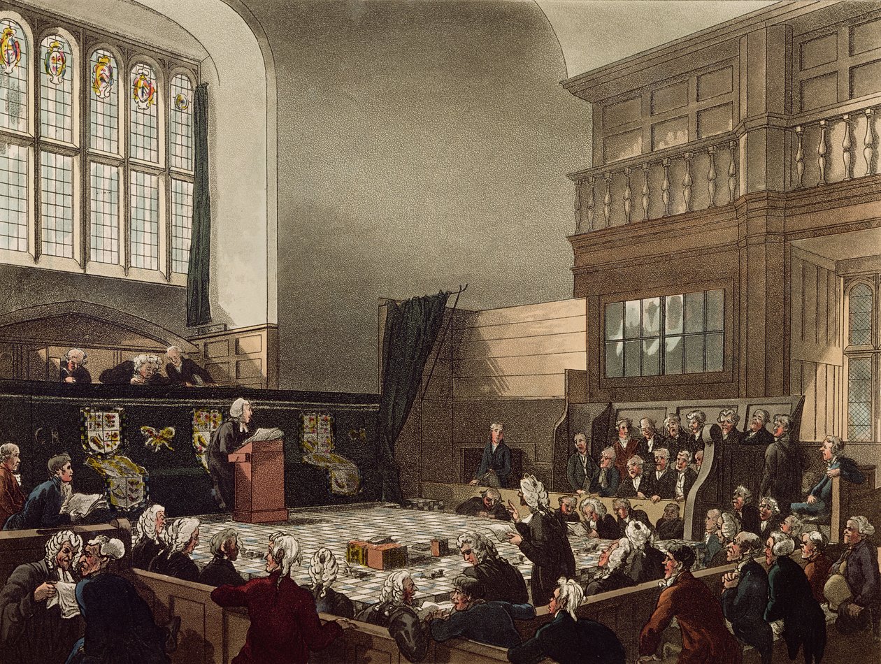 Court of Exchequer, Westminster Hall, 
