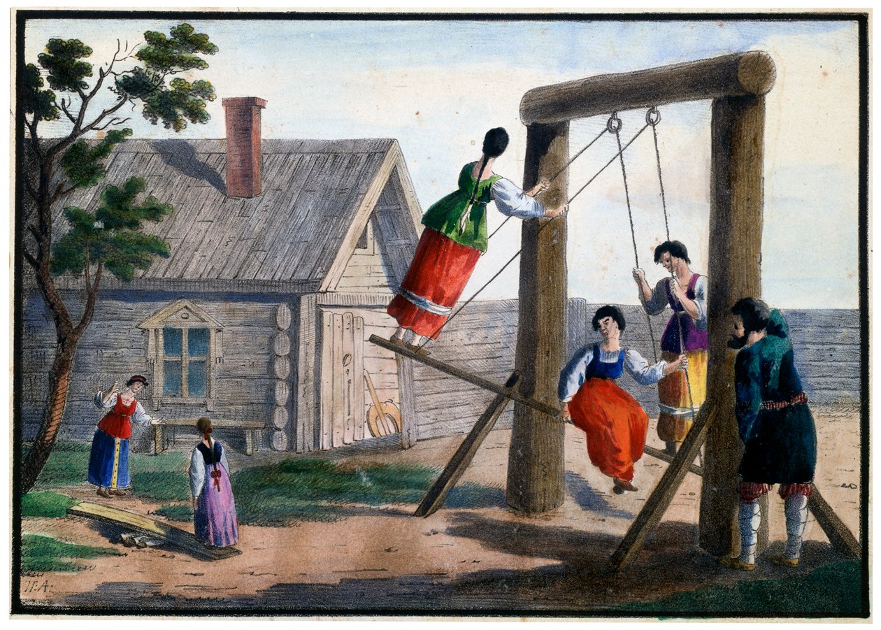 Ülke Eğlenceleri, 1825. by Pyotr Alexandrov