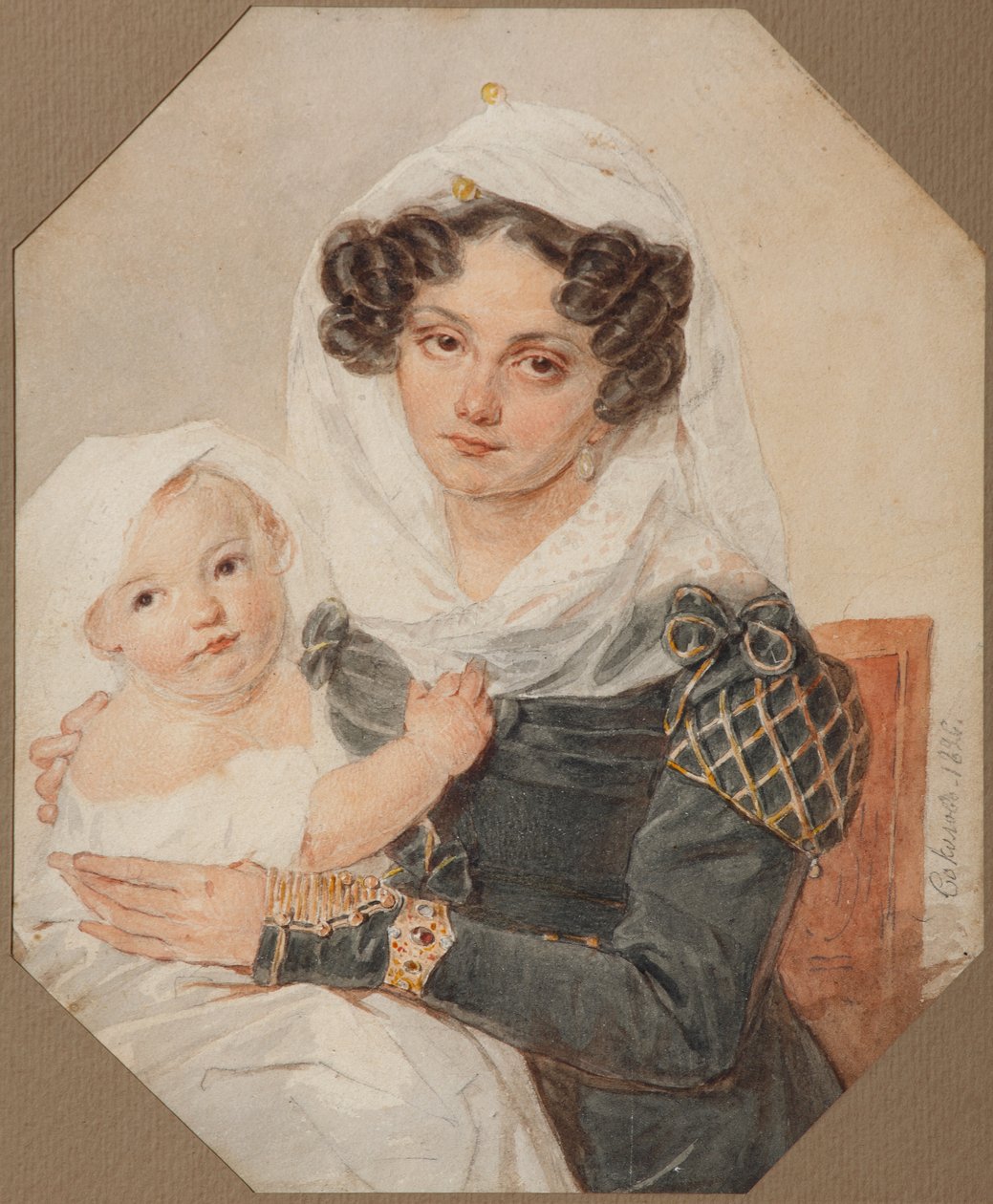 Kontes Maria Nikolaevna Volkonskaya 1805-1863