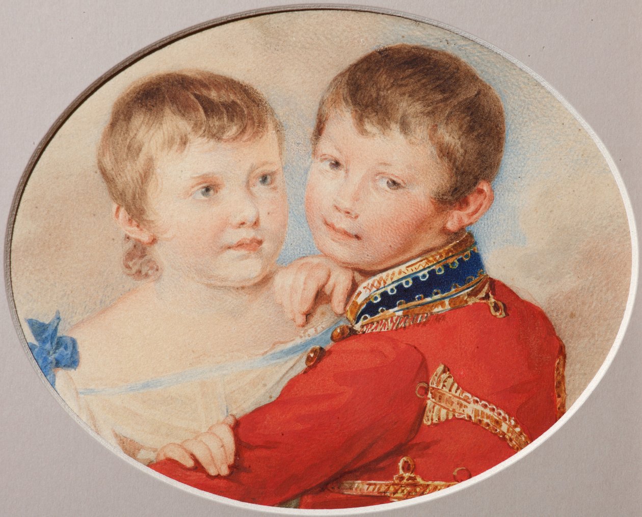 Veliaht Prens Alexander Nikolayevich ve Grandüşes Maria Nikolaevna