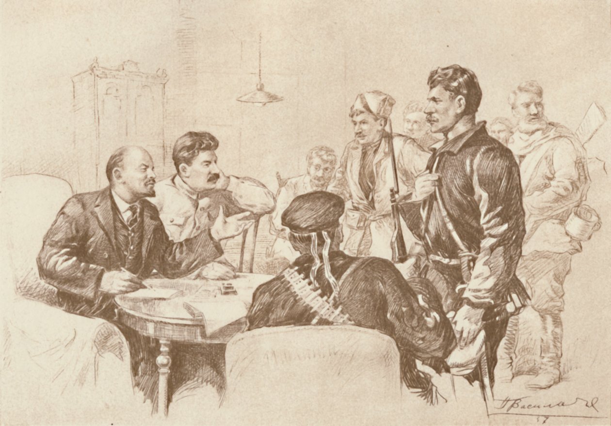 Lenin ve Stalin, Smolny