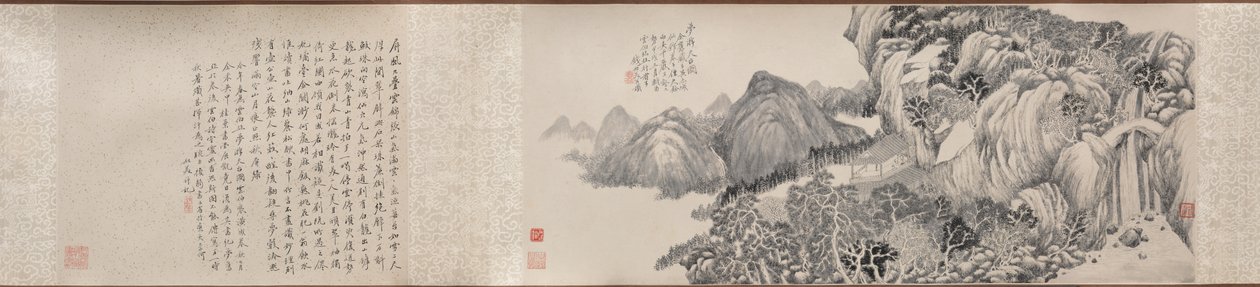 Tiantai Dağı'na Rüya Yolculuğu by Qian Du