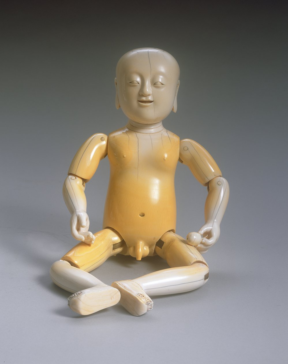 Eklemli Bir Erkek Figürü, Kangxi dönemi (1662-1722) (ayrıca bkz. 272188) by Qing Dynasty Chinese School