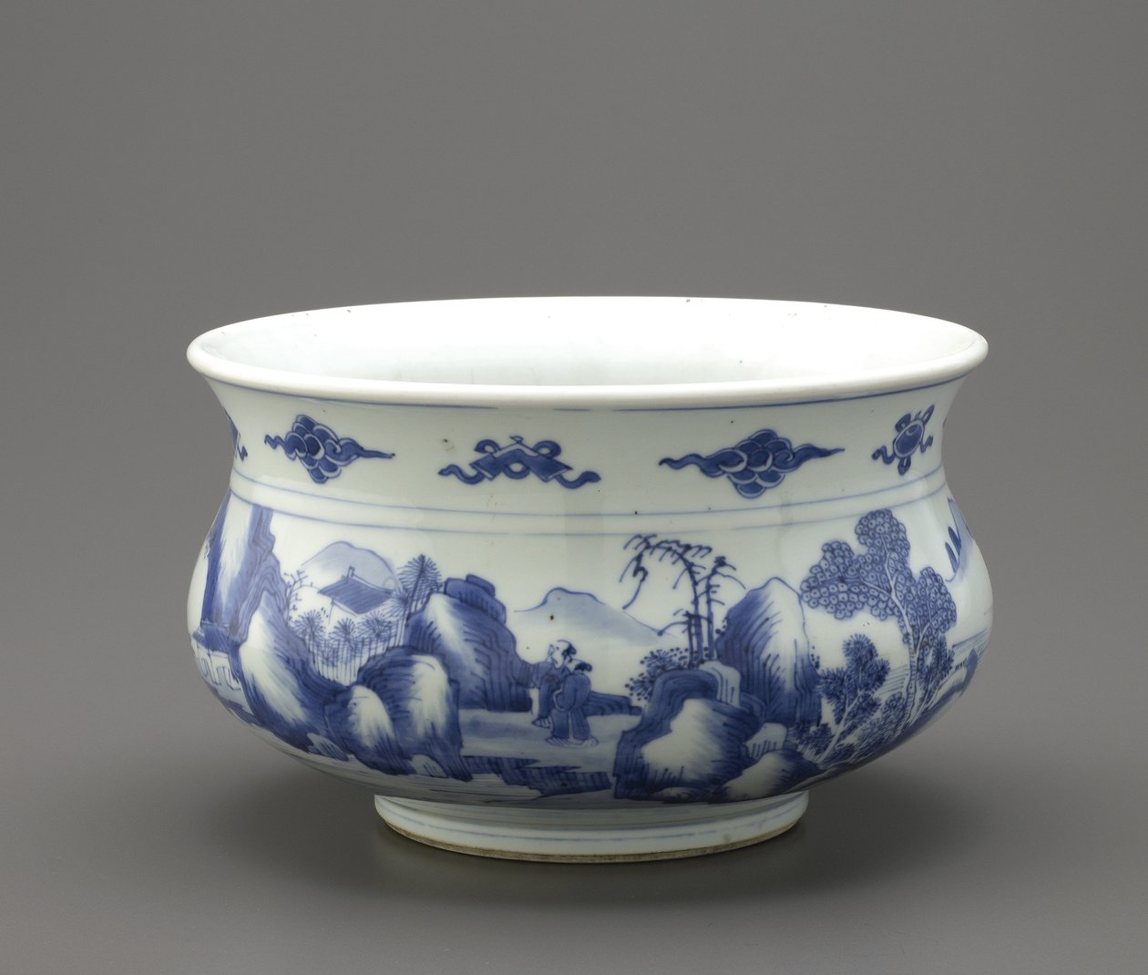 Tütsü brülörü, Jingdezhen, Jiangxi eyaleti (seramik) by Qing Dynasty Chinese School