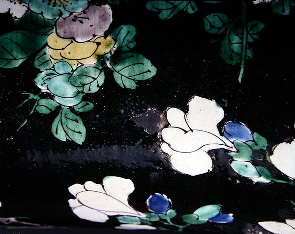 Büyük Famille Noire Yen Yen Vazo, Kangxi dönemi (1662-1722) (porselen) (272191 detayı) by Qing Dynasty Chinese School