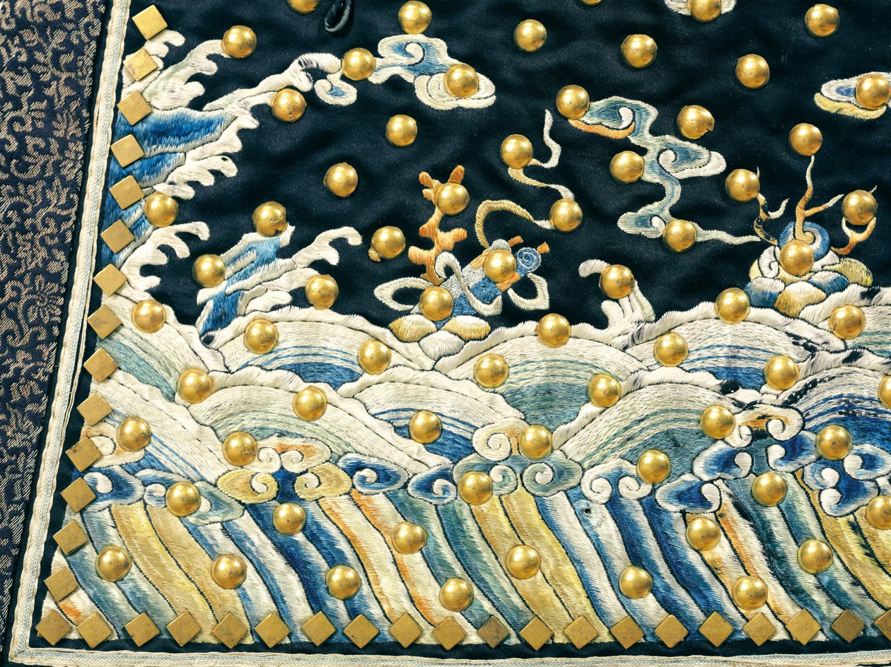 Nadir İmparatorluk muhafızlarının tören üniforması, Qianlong / Jiaqing dönemi by Qing Dynasty Chinese School
