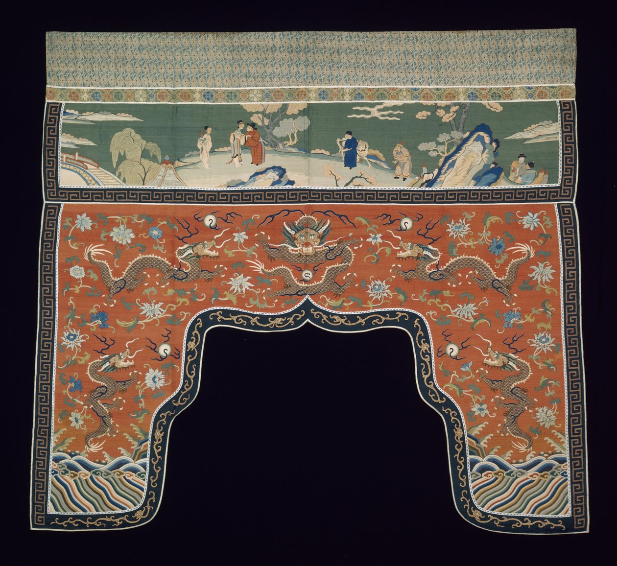 Valance, 1799 by Qing Dynasty Chinese School