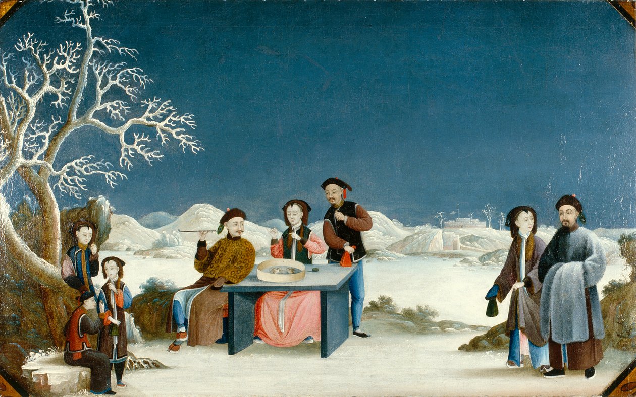  by Qing Dynasty Chinese School