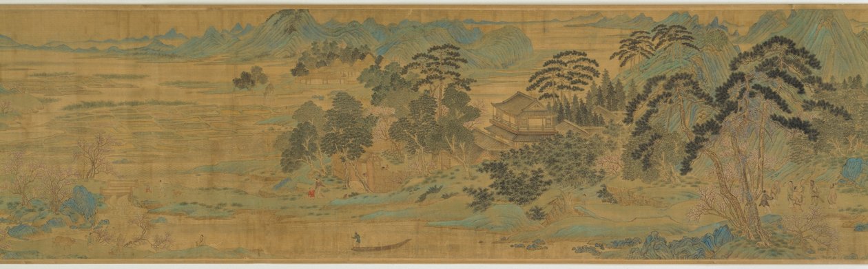 Şeftali Çiçeği Baharı by Qiu Ying