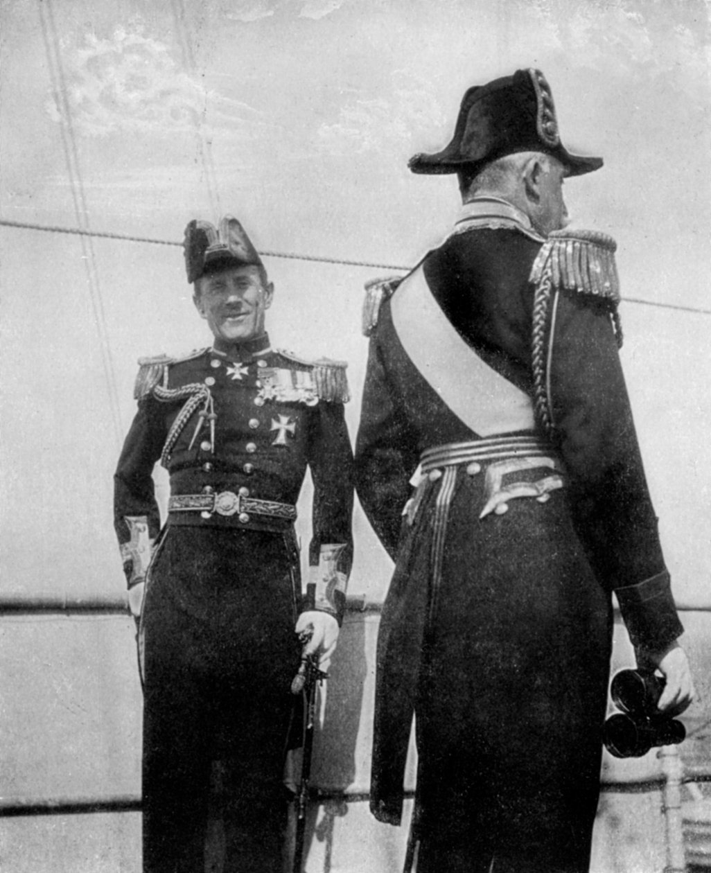 1908 Connaught Dükü ile Commodore Keppel by Queen Alexandra