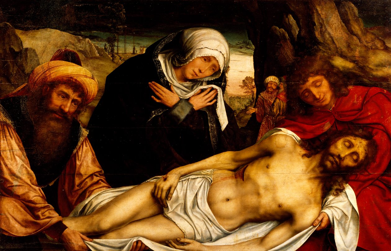 Pieta (1466-1530), Piskoposluk Müzesi, Gaeta by Quentin Massys or Metsys