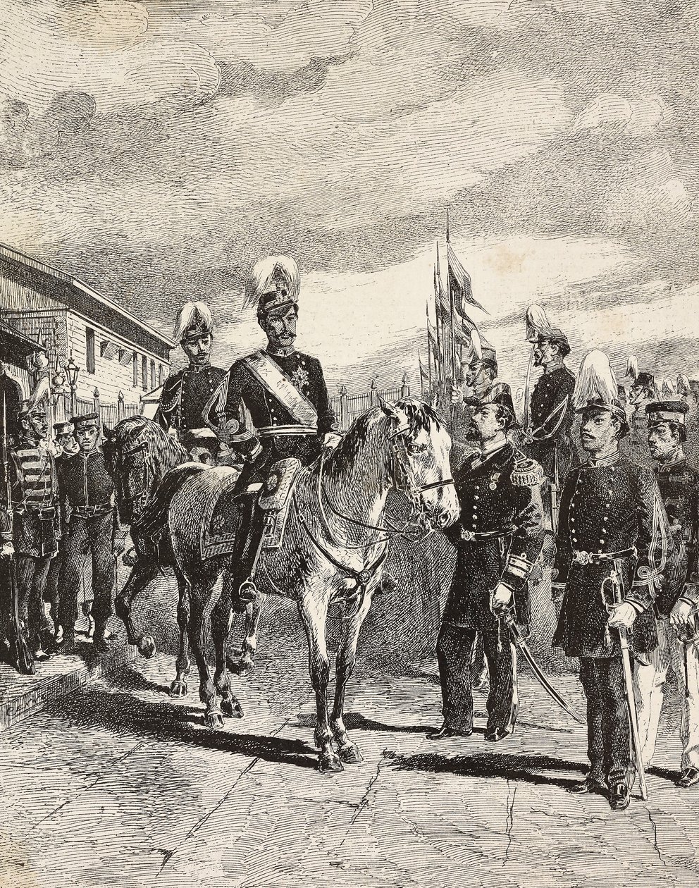 Japon ordusu: Piyade askerleri, Genelkurmay Başkanları, Tümgeneral, süvari, Koramiral, Piyade kaptanı, topçu, Japonya, Quinto Cenni