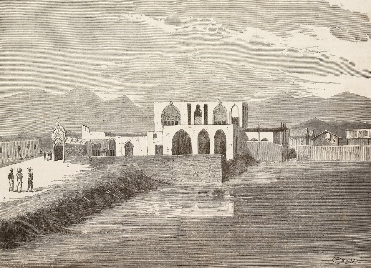 İtalyan vali yardımcısının sarayı, Massawa, Eritre, Quinto Cenni