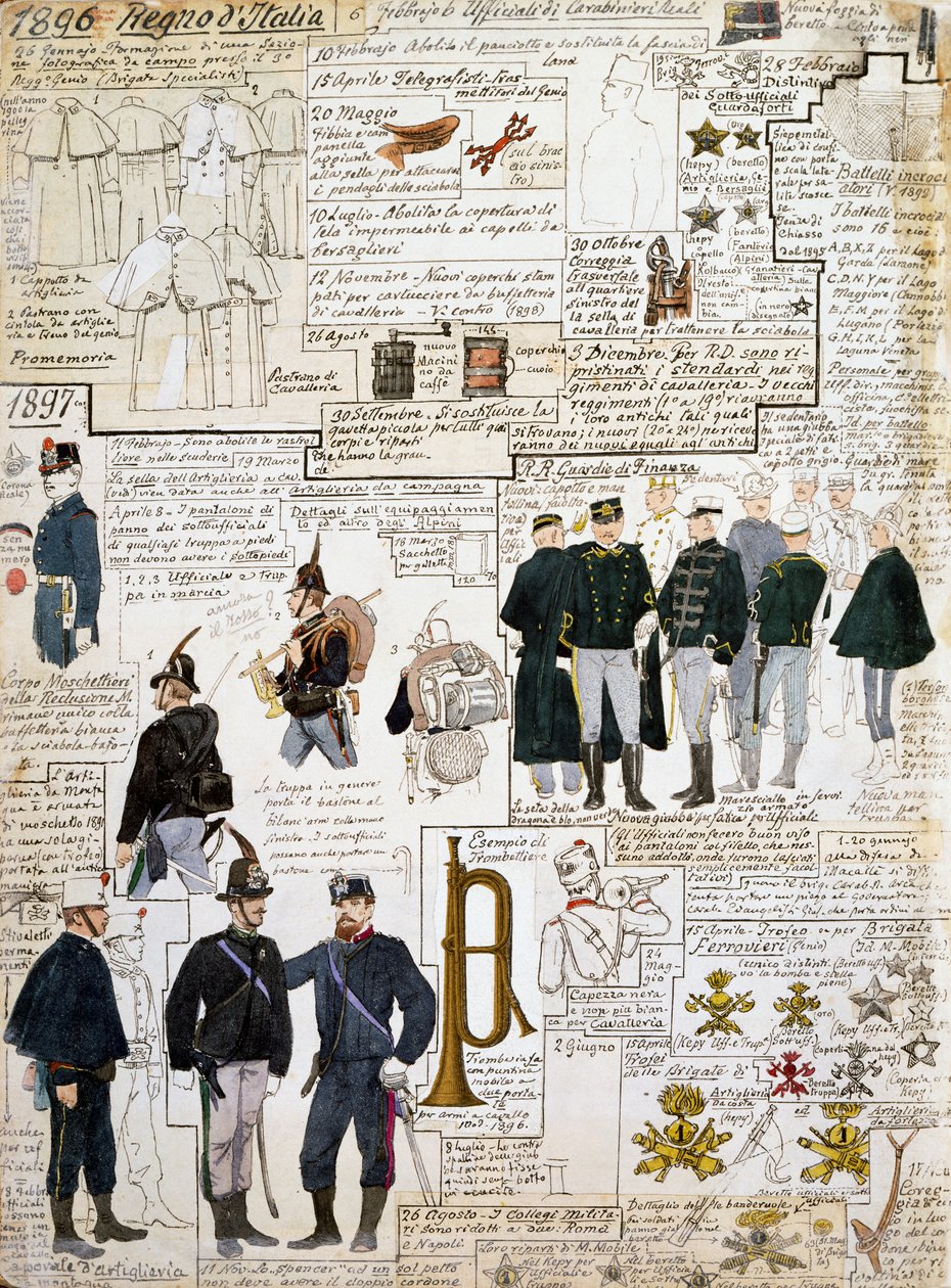 1896 - 1897 yılları arasında İtalya Krallığı