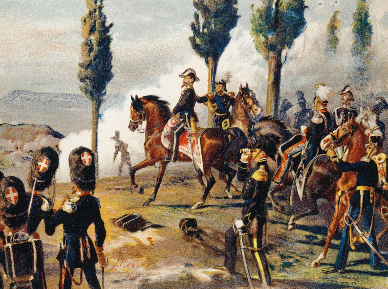 Victor Emmanuel II, Custoza Savaşı