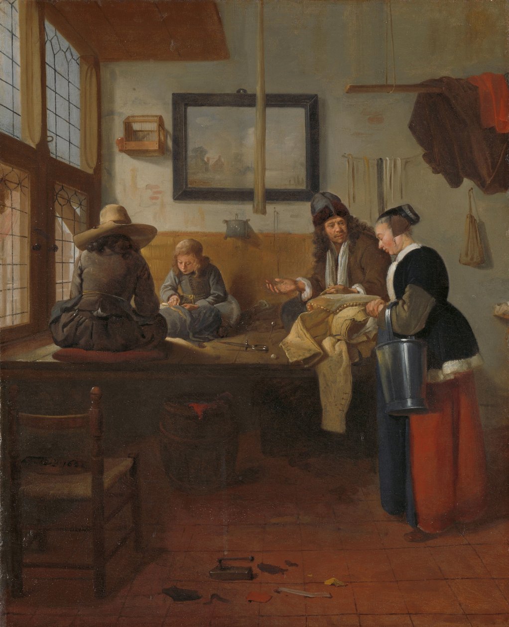 Terzi Atölyesi Terzi Atölyesi by Quiringh Gerritsz. van Brekelenkam