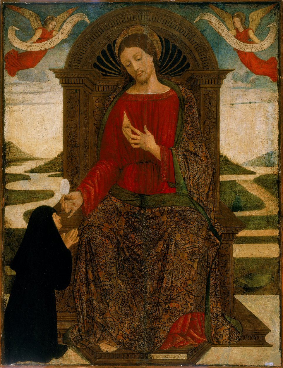 The Redeemer of the Eucherist by Quirinzio da Murano