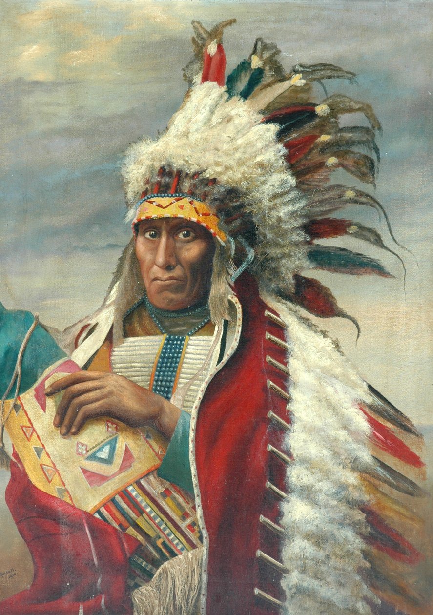 Amerikan Kızılderili, 1910 by R. Russell